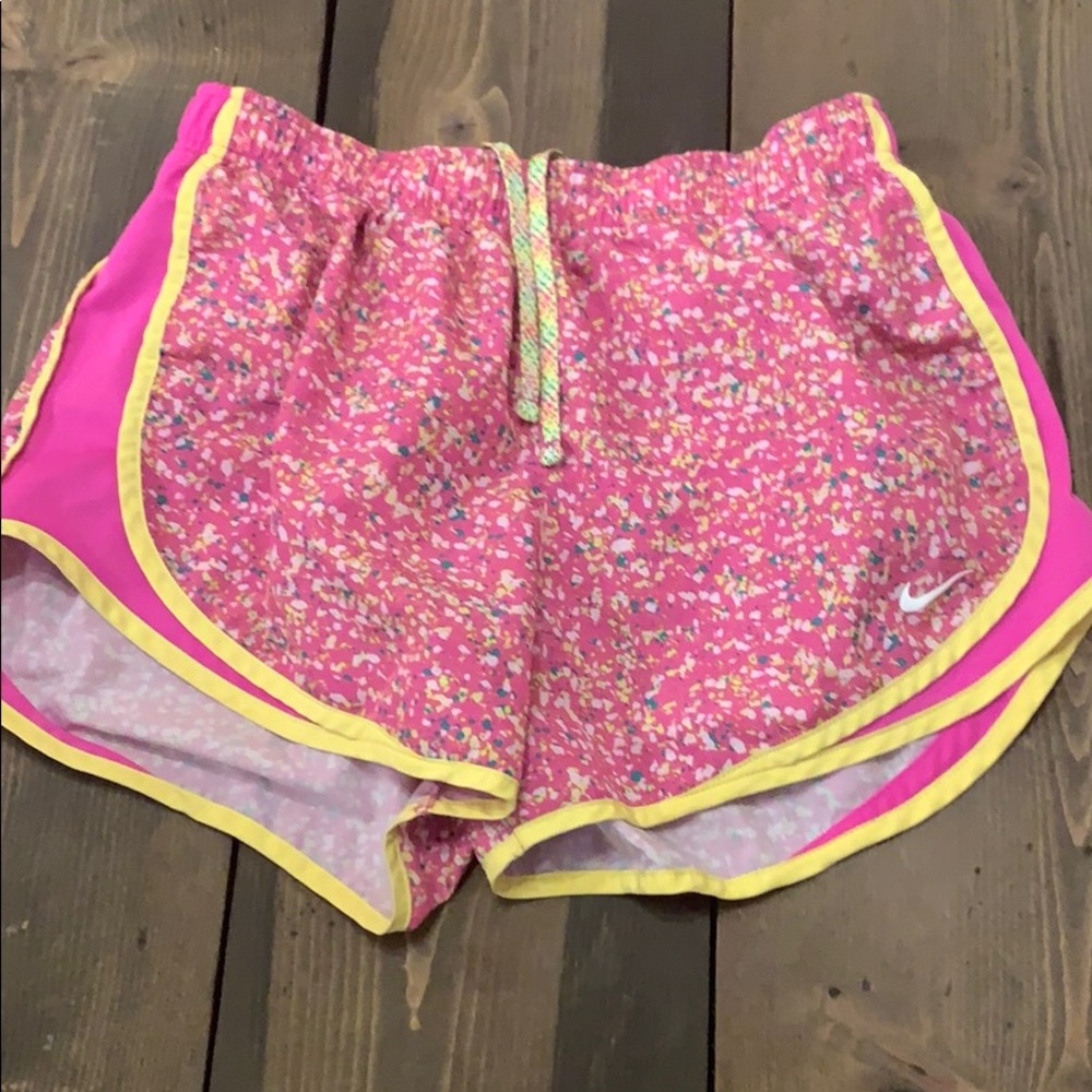 Nike DRI-FIT paint splatter running shorts